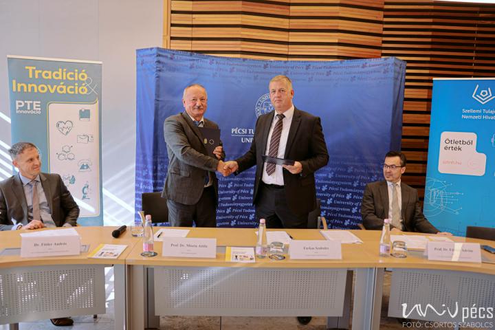 Együttműködik a PTE és a Szellemi Tulajdon Nemzeti Hivatala